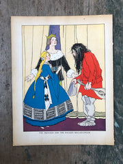 Print illustrated by Margaret Evans Price from “Once Upon a Time: A Book of Old-Time Fairy Tales”